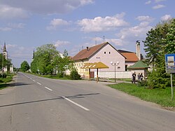 Main street and village center