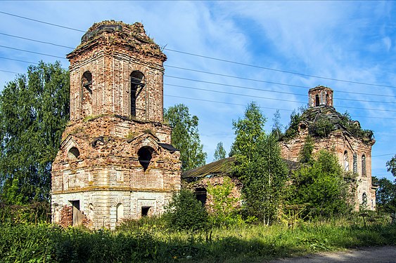 209. Сретенская церковь, Роговое, Кировская область. Автор — Ele-chudinovsk