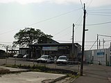 仮駅舎（2007年5月）