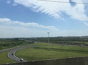 201908_Chengxinpu_Expressway_and_Chengdu_Ring_Expressway_Caojin_JCT.jpg