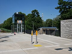 Dordrecht, Zugang zum Bahnsteiggleis 2