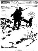 Aftermath, the 1953 Pulitzer Prize-winning editorial cartoon by Edward D. Kuekes Aftermath by Edward Kuekes.jpg