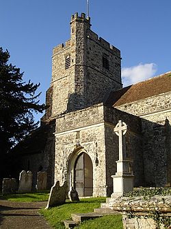 Ĉiu la preĝejo de Sanktuloj, Ulcombe - geograph.org.uk - 74189.jpg