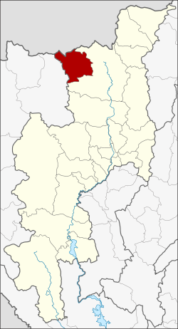 Amphoe location in Chiang Mai Province