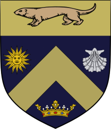 Arms of Sorin Hall.svg