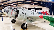 Beech 18 used dry ice for cloud seeding in the early postwar era US Beechcraft AT-11, Cuban Air Force (51674908619).jpg