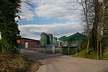 Biogas production in rural Germany Biogasanlage-01.jpg