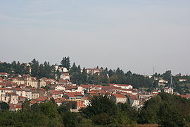 A general view of Boën-sur-Lignon