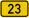 Bundesstraße 23 number.svg