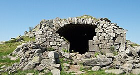 Ruines d'un buron à Cabrespine.