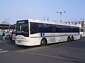 A Tisza Volán autóbusza Szegeden