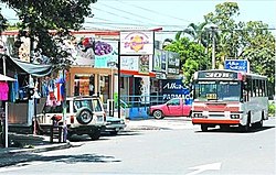 Rua principal de Ayutuxtepeque