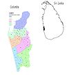 Map of Colombo showing its administrative dist...