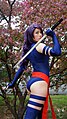 Cosplay de Psylocke sous son apparence asiatique.