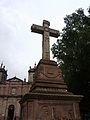 Atrial cross in Tultitlán de Mariano Escobedo, Mexico.