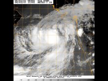 Файл: Cyclone Gonu (2007) Инфракрасный спутник Meteosat 7 animation.ogv