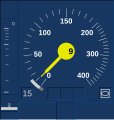 Nach Ablauf des TSM, auf dem letzten Metern vor dem Signal, erfolgt die langsame Annäherung an das Signal mittels Release Speed (mit 8 km/h).