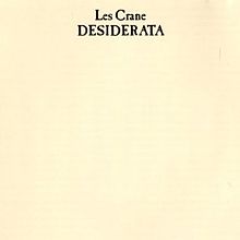 Desiderata (альбом Les Crane) .jpg