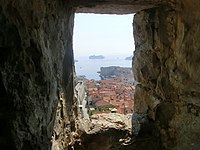 Vue de Dubrovnik.