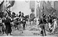 بازگشت قوای لژیون به شهر هانوفر در سال ۱۸۱۶ میلادی