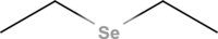 skeletal model of Diethyl selenide