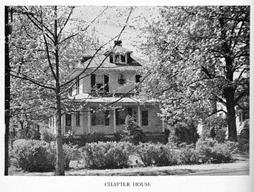 ΦΣΚ's Eta chapter, at Maryland, circa 1947