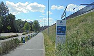 Telpaal in Deinze ter hoogte van station Deinze.