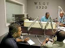 Many US radio talk shows use broadcast delay to avoid FCC penalties FEMA - 578 - Photograph by Ty Harrington taken on 10-07-2000 in Florida.jpg