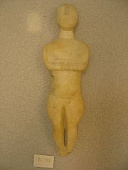Female marble figure (c. 3000 BCE; Brooklyn Museum) Female Figure, ca. 3000 B.C.E.35.733.jpg