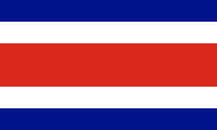 Costa Ricas nationsflagga