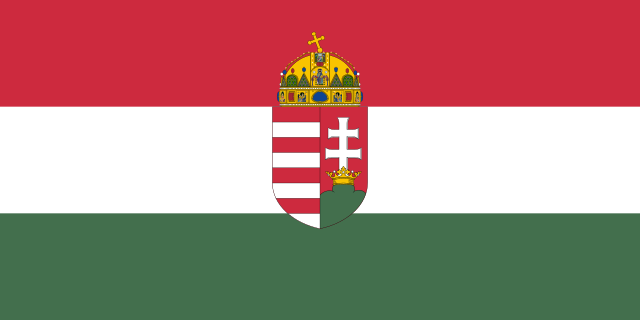 Vlag van Hongarije (1896–1915)