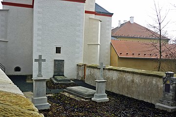 Hřbitov u kostela sv. Floriána, Krásné Březno