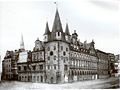 Frankfurt Saalhof mit Bernusbau, um 1900