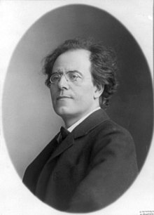 Gustav Mahler en 1909.