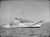The Flower-class corvette HMS Borage was one of the seventeen escorts of Convoy HX 214.