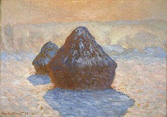 Haystacks Claude Monet