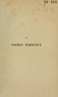 Page:Hegel - La Logique subjective, Ladrange, 1854.djvu/7