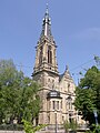 Christuskirche an der Römerstraße, Ecke Zähringer Straße