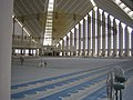 Interior of the mosque.