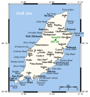 Map of the Isle of Man
