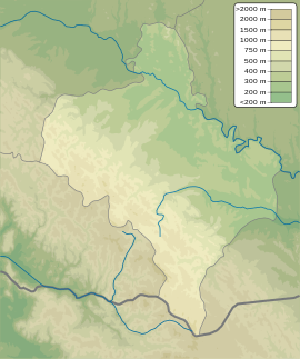 Кудринець (Кудринецький водоспад). Карта розташування: Івано-Франківська область