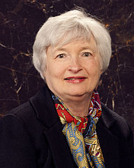 From commons.wikimedia.org/wiki/File:Janet_Yellen_official_portrait.jpg: Janet Yellen