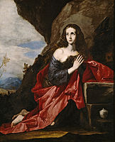 Μετανοούσα Μαγδαληνή, 1640-41, Μαδρίτη, Μουσείο του Πράδο.