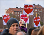 Antirasistdemonstrationerna i Kärrtorp 2013