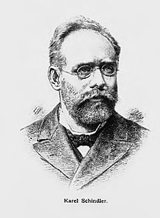 Karel Schindler r. 1885 (kreslil Josef Mukařovský)