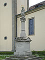 Kriegerdenkmal für 1870/71 mit Mariensäule