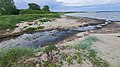 Mündung der Lehbekerau in die Ostsee