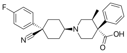 Estrutura química de Levocabastina