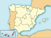 Localización de Canarias