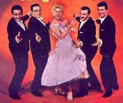 Los Cinco Latinos en una imachen de l'anyo 1960.